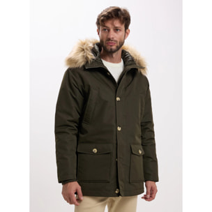 Parka con cappuccio