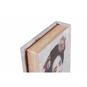 Set 2 Cajas Libro Espejo 21x7x30 / 16x5x24 Cm