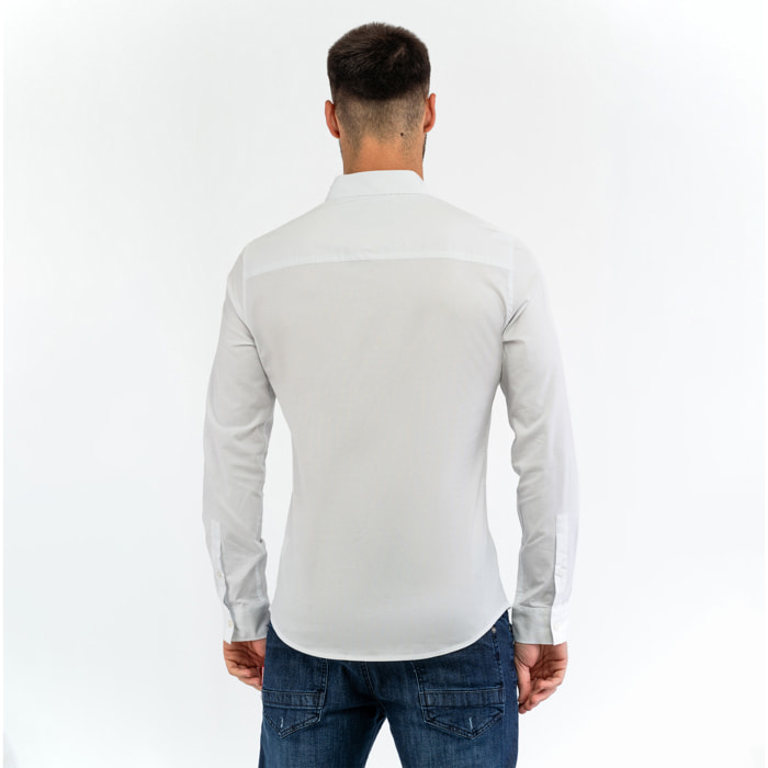 BIKKEMBERGS camicia uomo white
