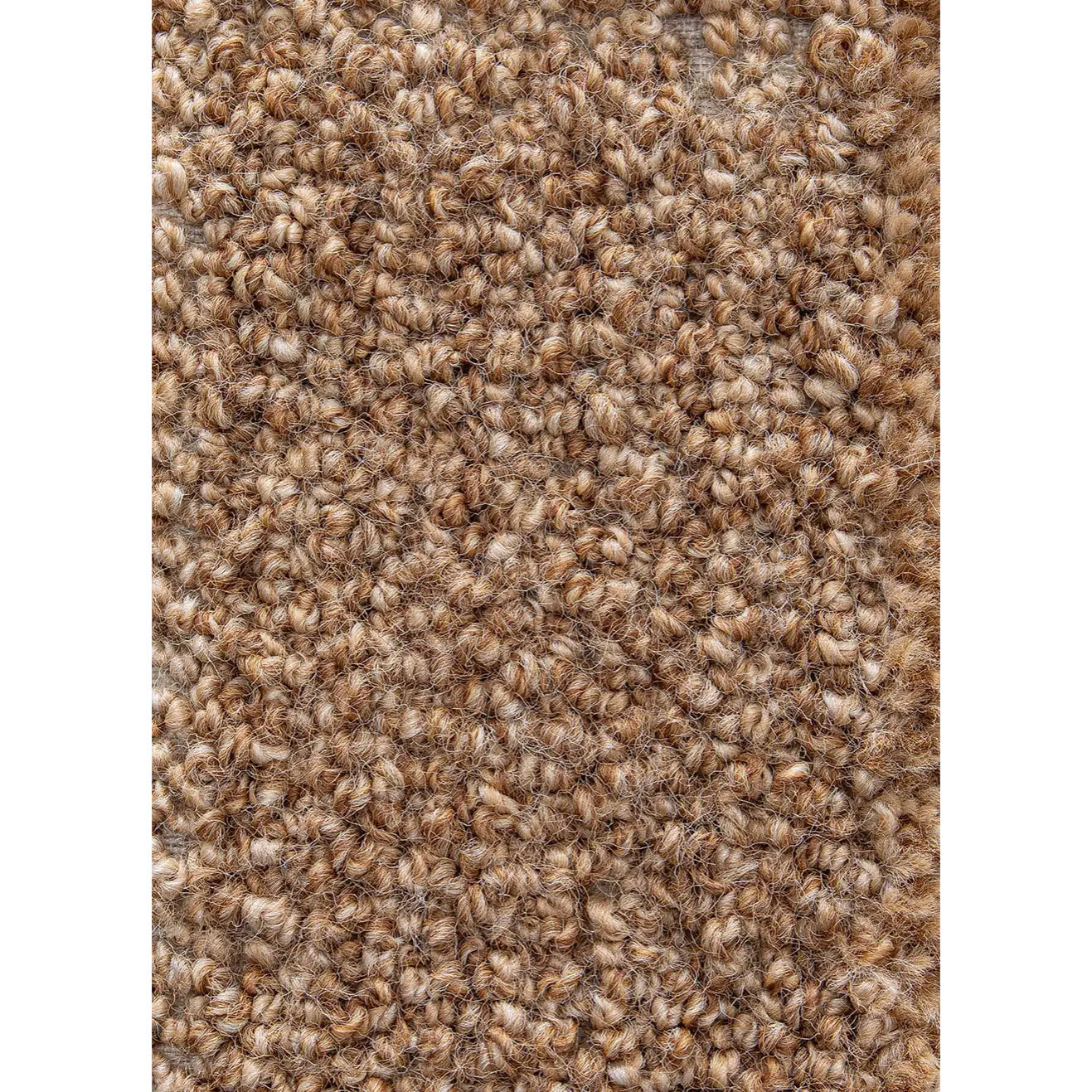 LUMEN Alfombra lavable lisa con bucles Natural, varias medidas disponibles.