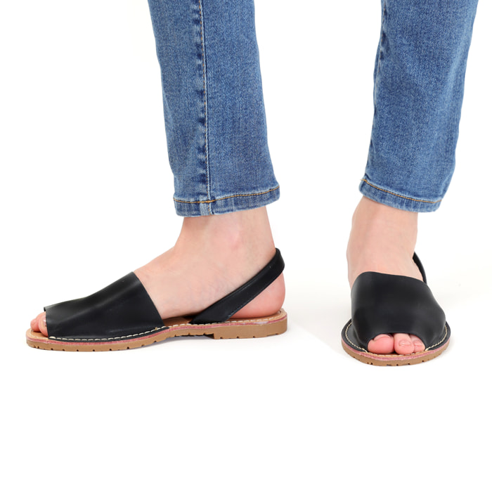 Espadrillas con fondo in gomma