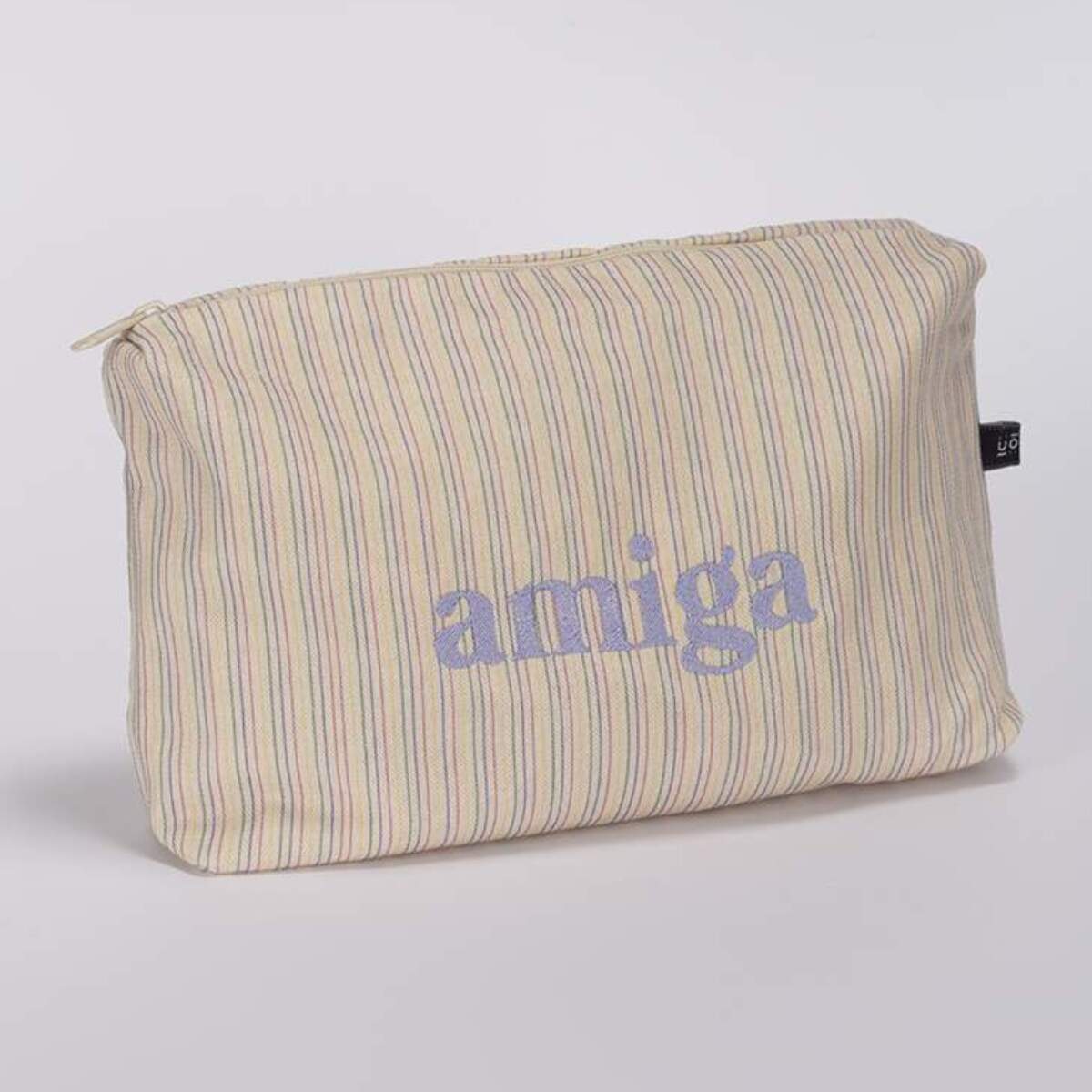 Estuche bordado "Amiga"