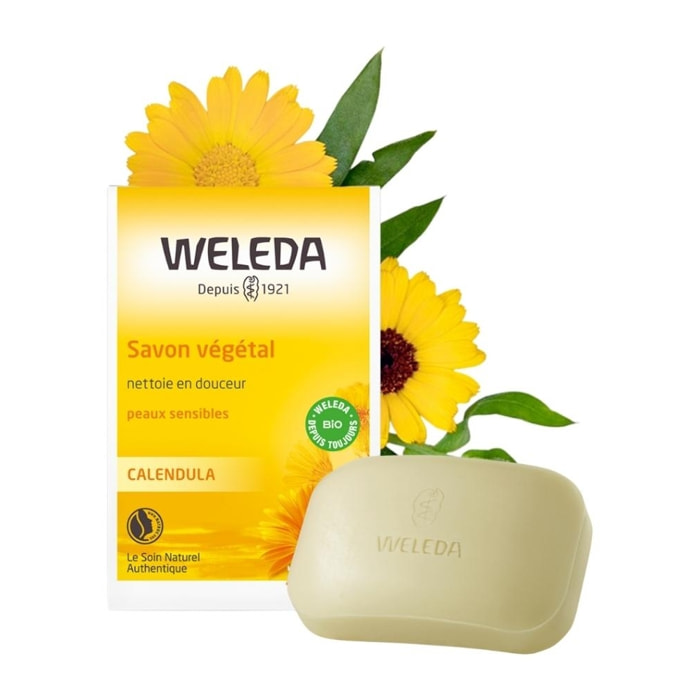 WELEDA - Savon végétal au Calendula - 100 g