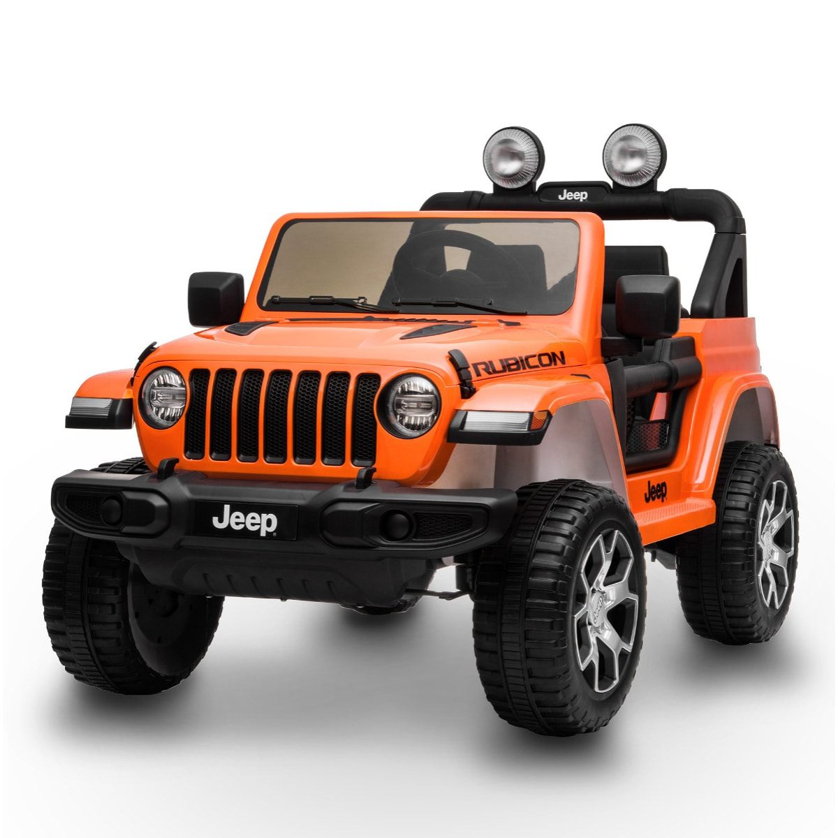 JEEP WRANGLER RUBICON - Coche de batería 12V niños +3 años