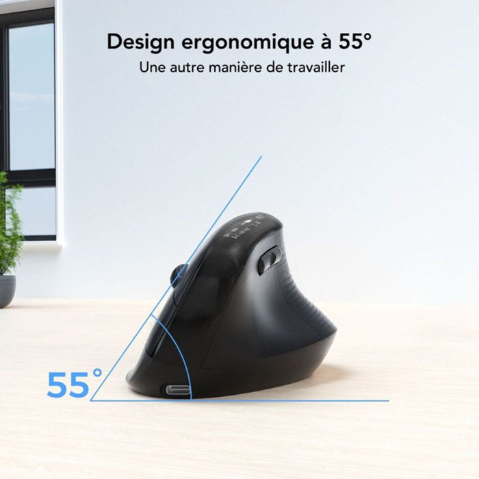 Souris sans fil ESSENTIELB Ergo Sans fil