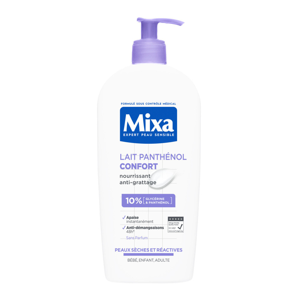 Lot de 6 - Mixa Lait Panthénol Confort 400ml