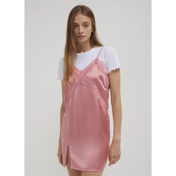 Slipdress con t-shirt