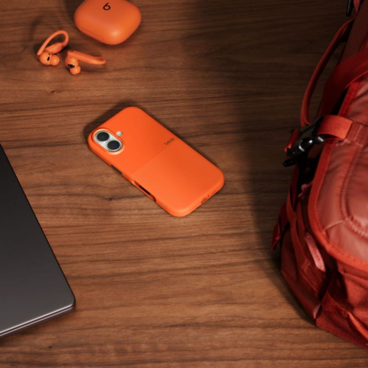 Coque BEATS iPhone 17 Magsafe  Orange Sierra