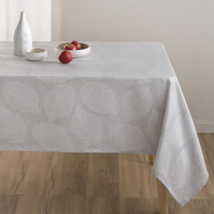 Nappe anti-tâches jacquard AURORA GRIS