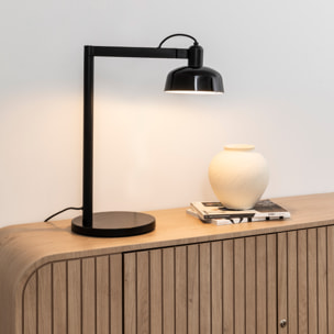 TATAWIN Lampe de table noire