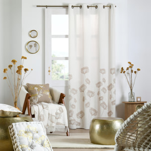 Coussin  feuillage doré - Doré