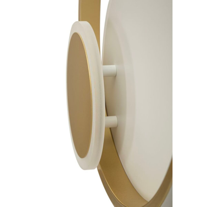 LAMPADA DA MURO LED DISH CM 29X6,5X34 (LUCE CON 3 TEMPERATURE DI COLORE)