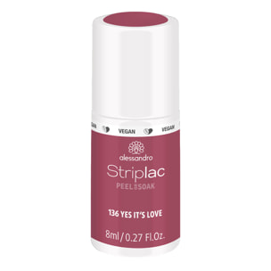Striplac Peel or Soak - Vernis Semi-permanent - 136 Yes It's Love 8 ml