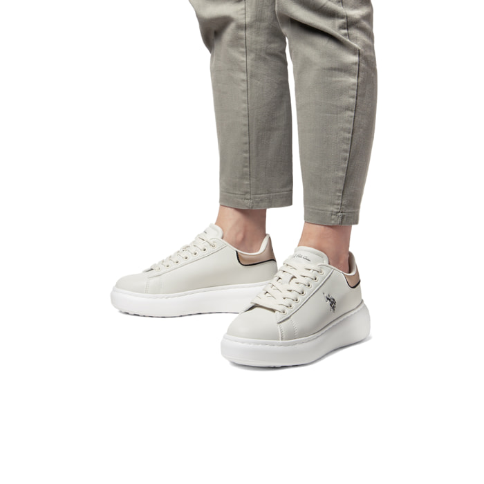 U.S. Polo Assn. - Sneakers MEGHAN001WDY1 in sintetico per donna