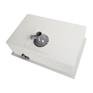 Timeless Évier de cuisine sous plan inox 304, 1 bac , 68x45x21 cm, Or brossé PVD