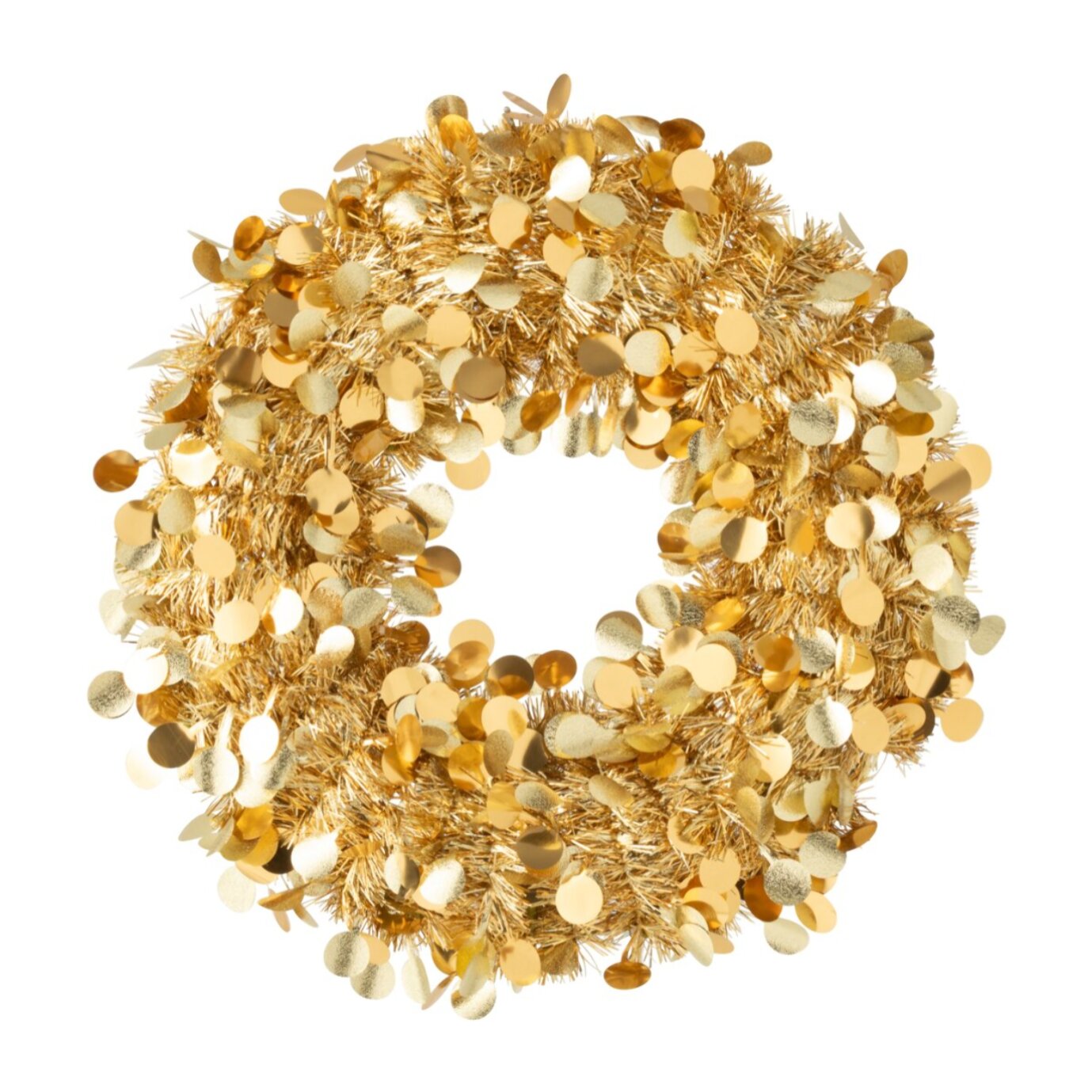 J-Line Couronne pétillante - polystyrène - doré - small