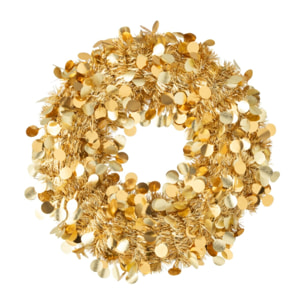 J-Line Couronne pétillante - polystyrène - doré - small
