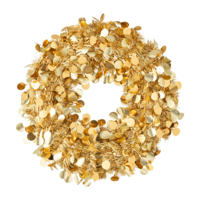J-Line Couronne pétillante - polystyrène - doré - small