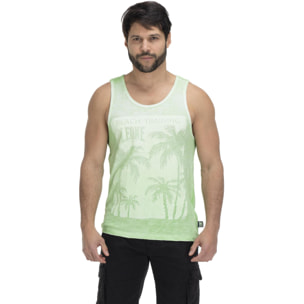 Canotta da uomo tie dye Beach