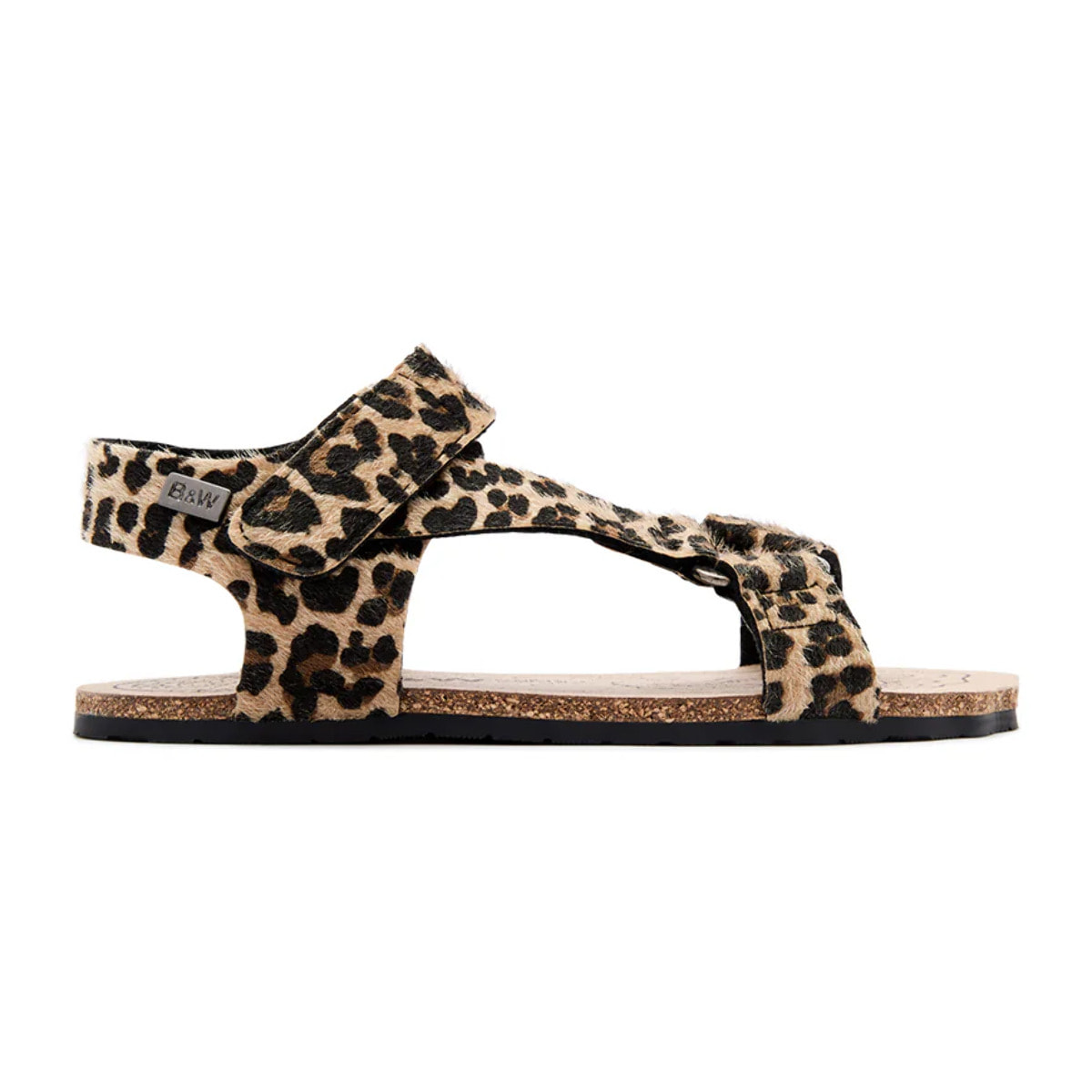 Sandalias Abiertas Barefoot Goflex con Estampado Animal