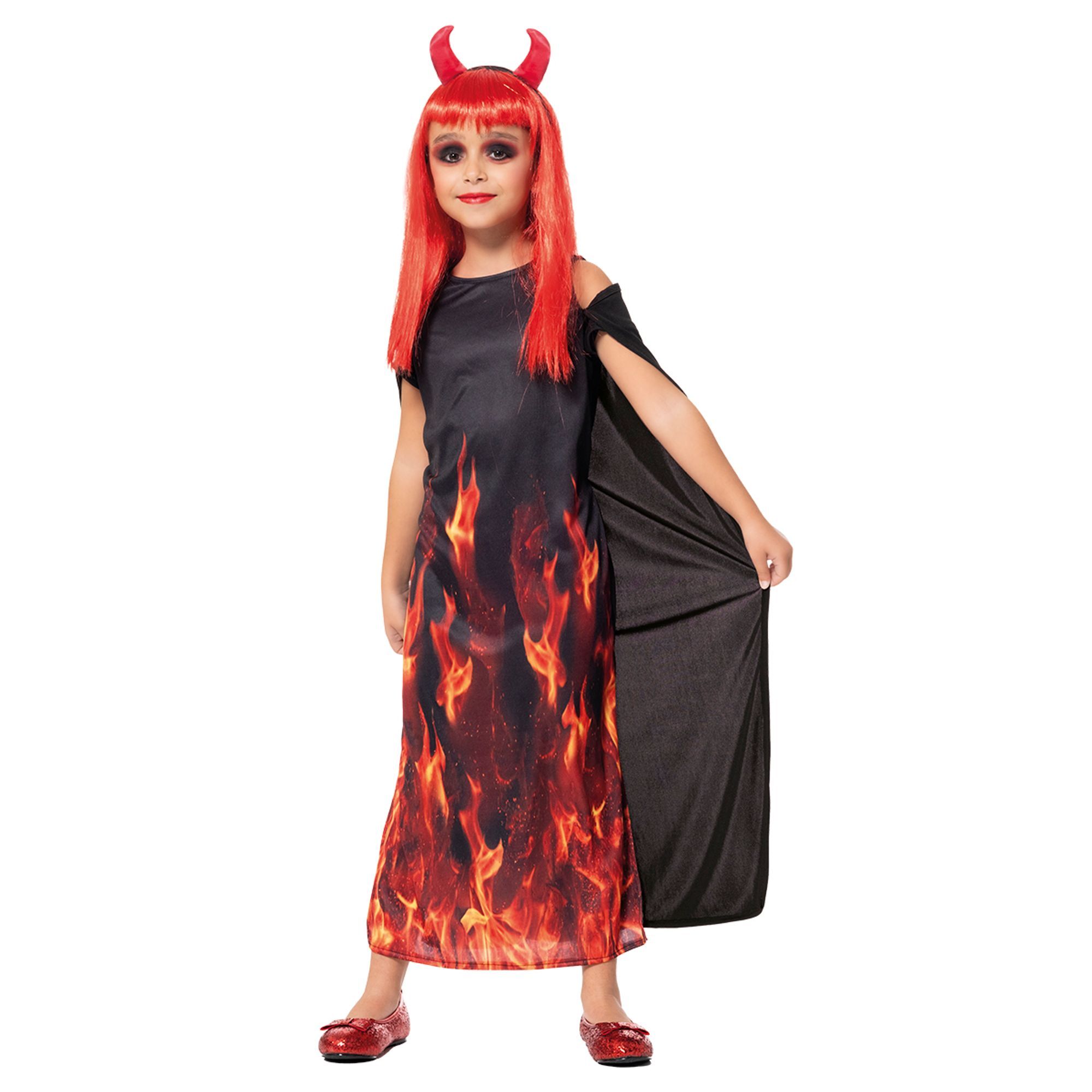 DISFRAZ DIABLESA EN LLAMAS INF