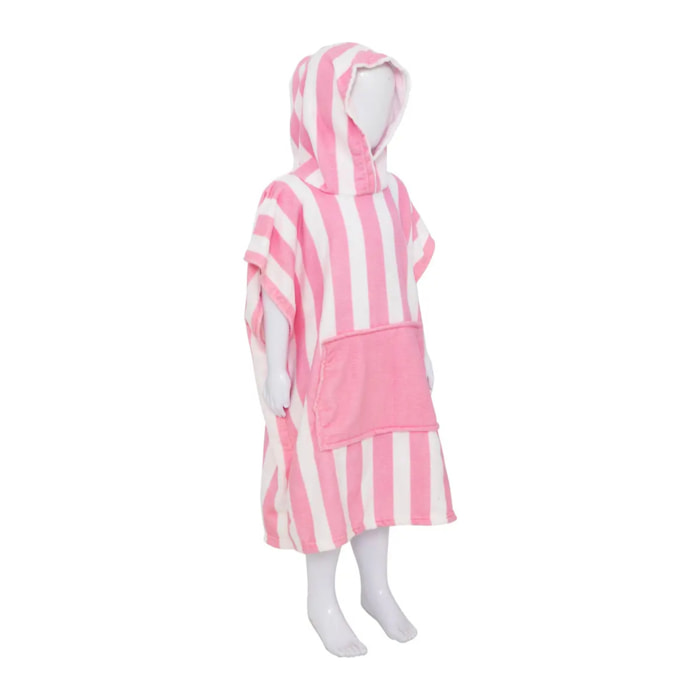 Poncho "Wili" rose 55x70cm