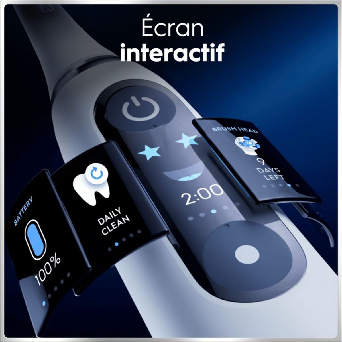 Brosse à dents électrique ORAL-B iO6 Series White Luxe Edition