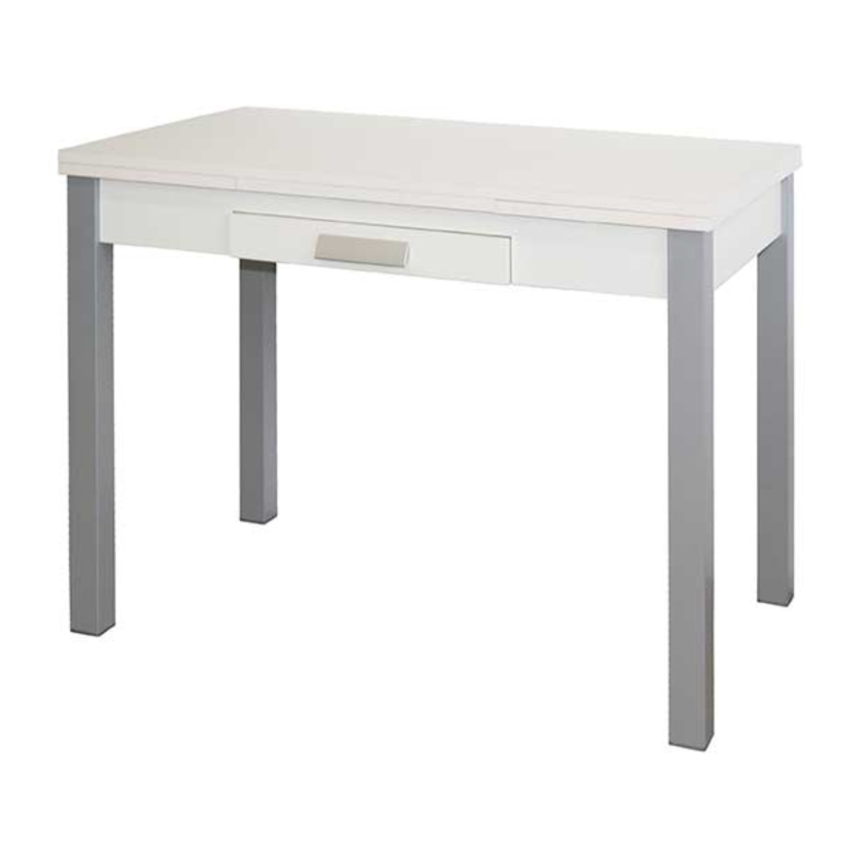 Mesa extensible con cajón