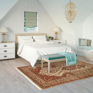 Authentique Tapis d'Orient fait main en soie FIME