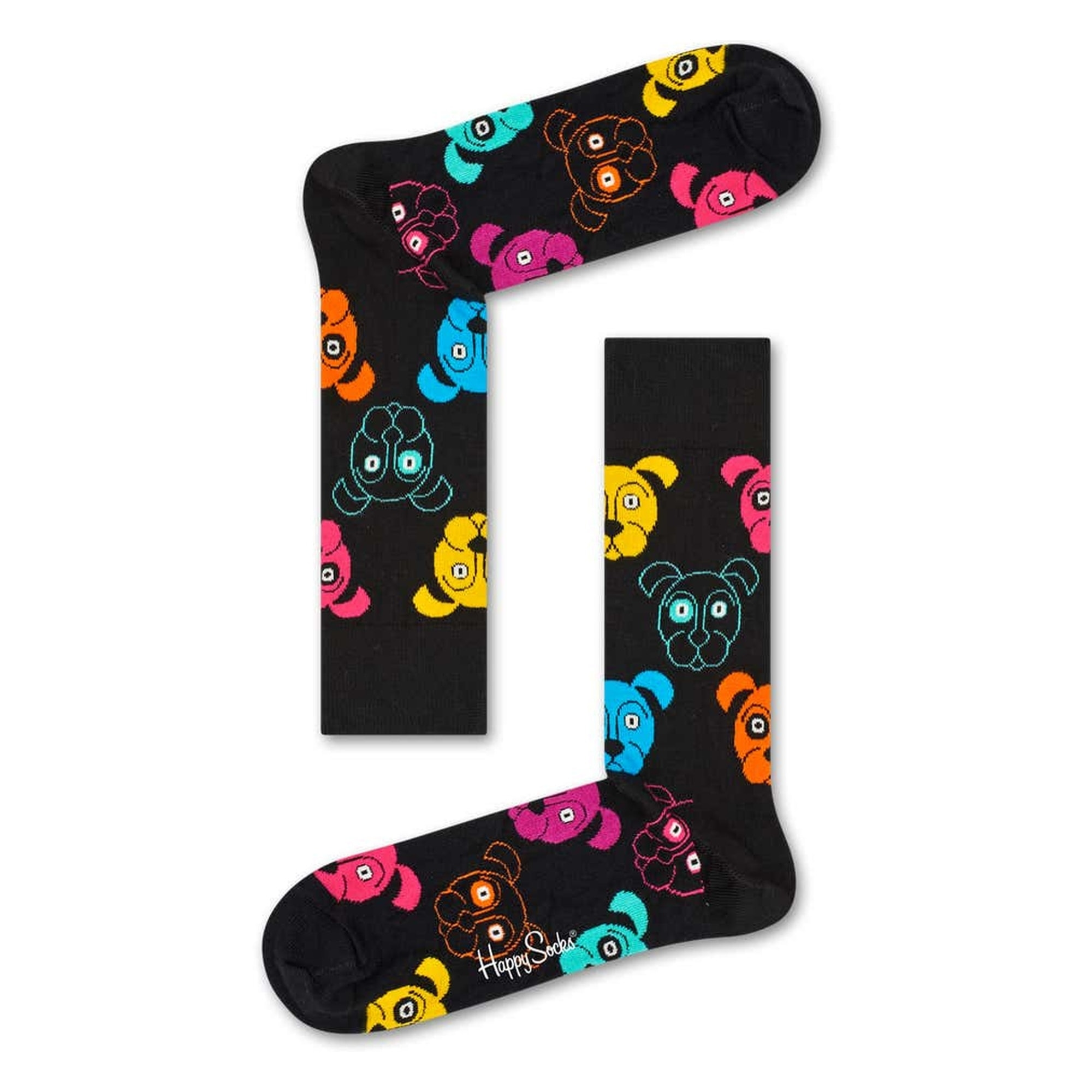 Pack de 2 calcetines con diseño Happy socks