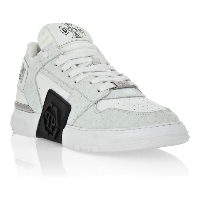 PHILIPP PLEIN Lo-Top Sneakers COCCO
