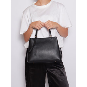 Borsa a mano da donna Made in Italy - Modello Novara Ultra - 100% pelle - 28.0 x 21.0 x 12.0 cm