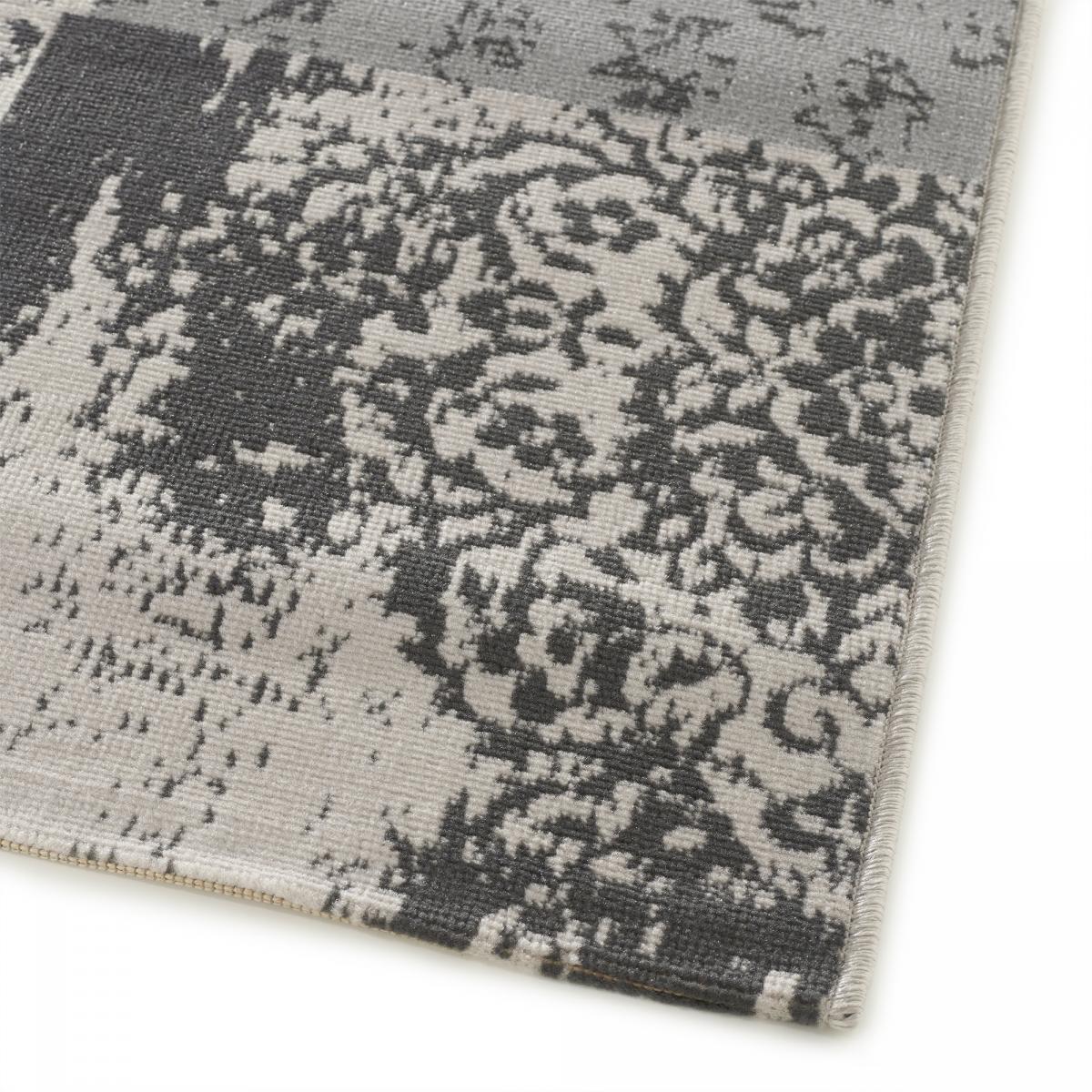 Tapis salon et chambre tissé motif géométrique NADA