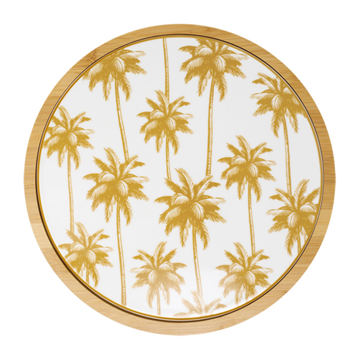 Tagliere tondo Aruba in new bone china