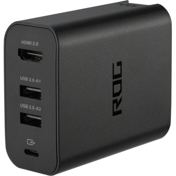 Chargeur ordinateur portable ASUS 100W USB-C+USB-A+Display EU noire