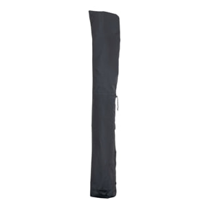 Telo Protettivo Luxury per Ombrellone a Braccio — Nero 50×270 cm