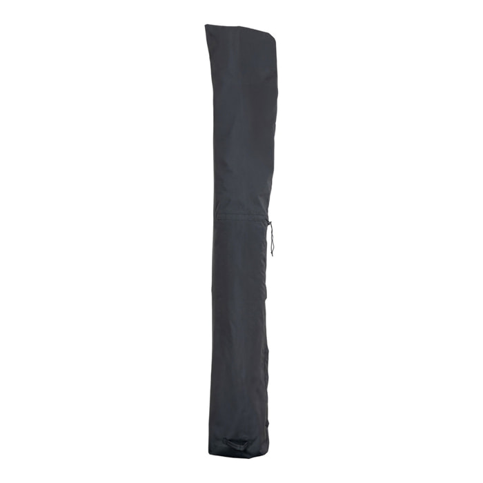 Telo Protettivo Luxury per Ombrellone a Braccio — Nero 50×270 cm