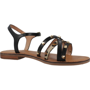 Sandalias Mujer de la marca GEOX  modelo D MADDALUSIAC NEGRO