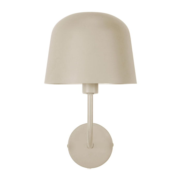 Forlight Fres aplique interior en beig para bombilla E14