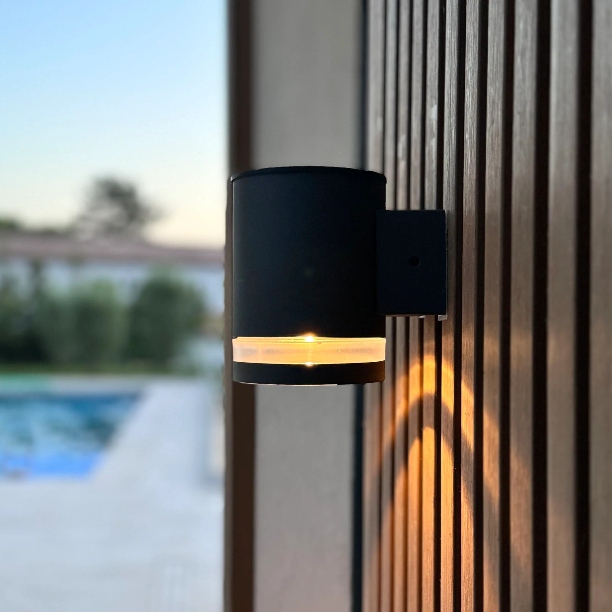 2 Applique murale solaire HELIO 200LM