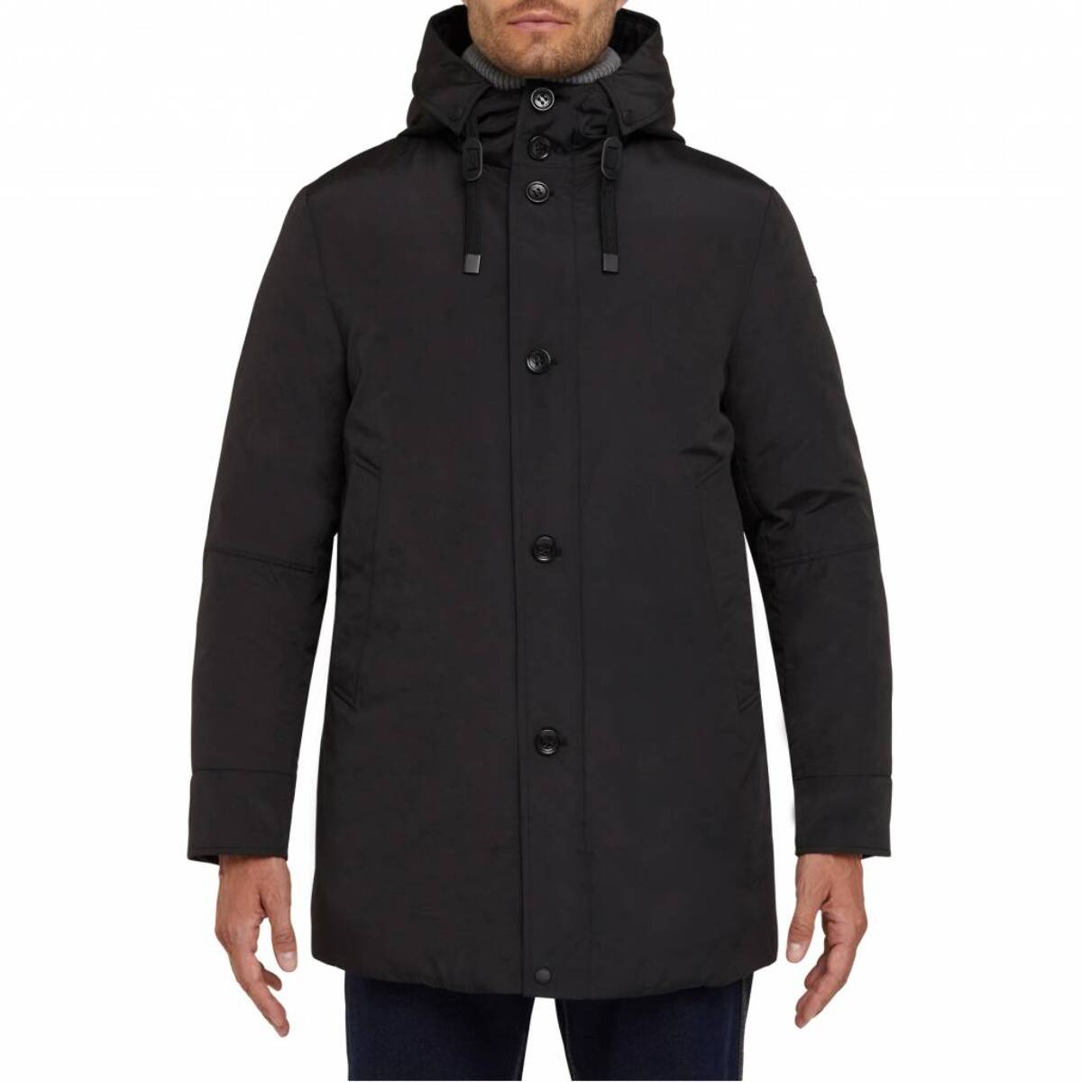 Abrigos Hombre de la marca GEOX  modelo M VELLETRI NEGRO