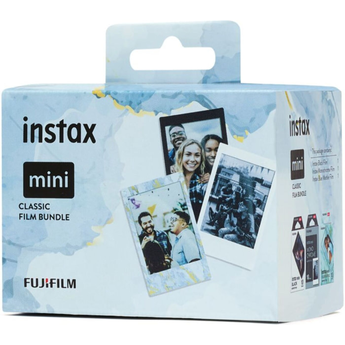 Papier photo instantané FUJIFILM Film Instax Classic Mini pack