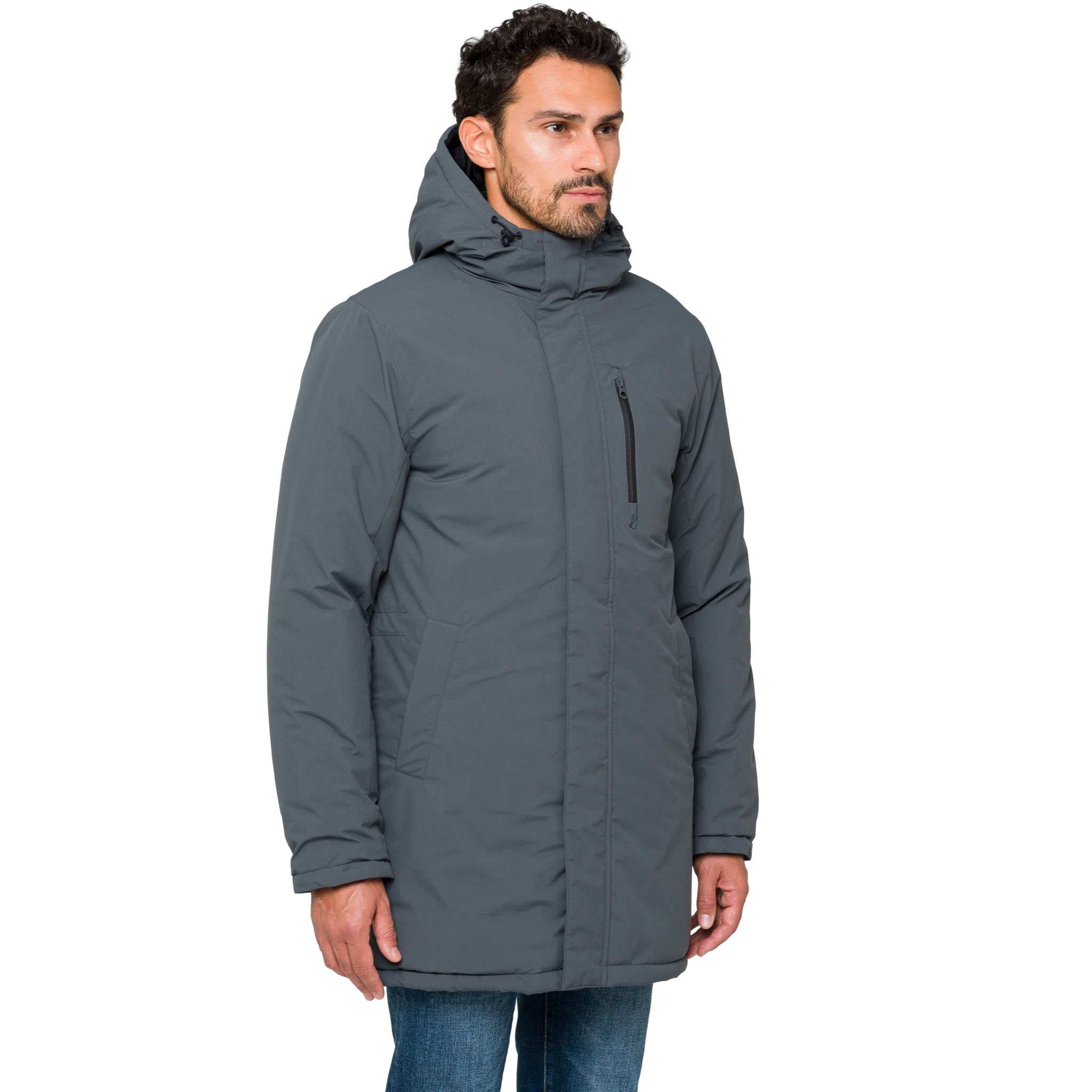 Chaqueta Hot Buttered térmica impermeable Latemar gris