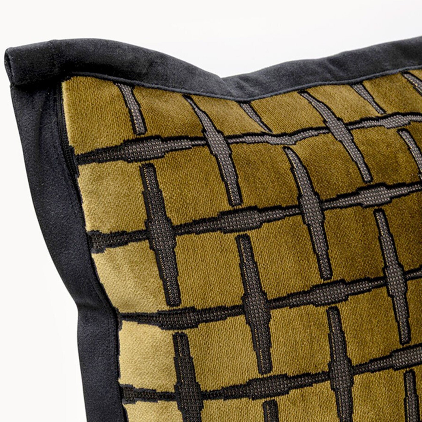 Coussin Jaqui vert Kare Design