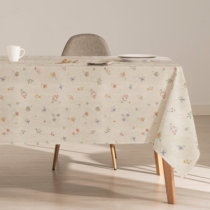 Nappe imprimée anti-tâches SHAYLA MULTICOLORE