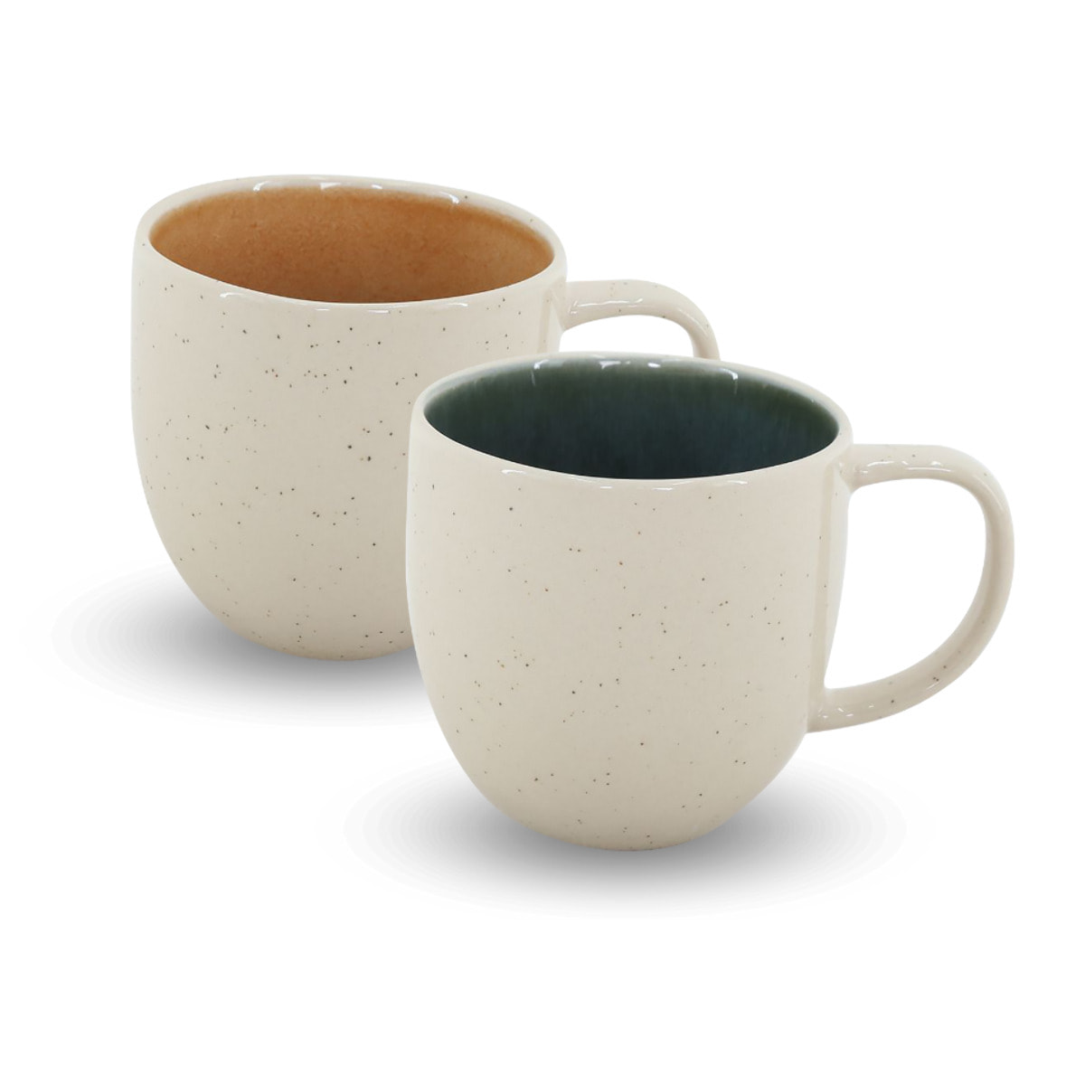 Lot de 6 mugs, CORALIA