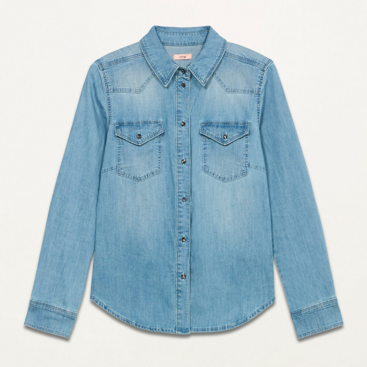 Oltre - Denim shirt - Light - blue