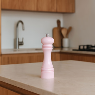Moulin à sel ou poivre en plastique rose