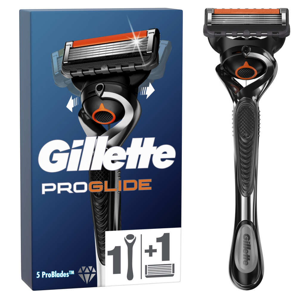 Rasoir Gillette Proglide Flexball - 1 Manche, 1 Recharge De Lames