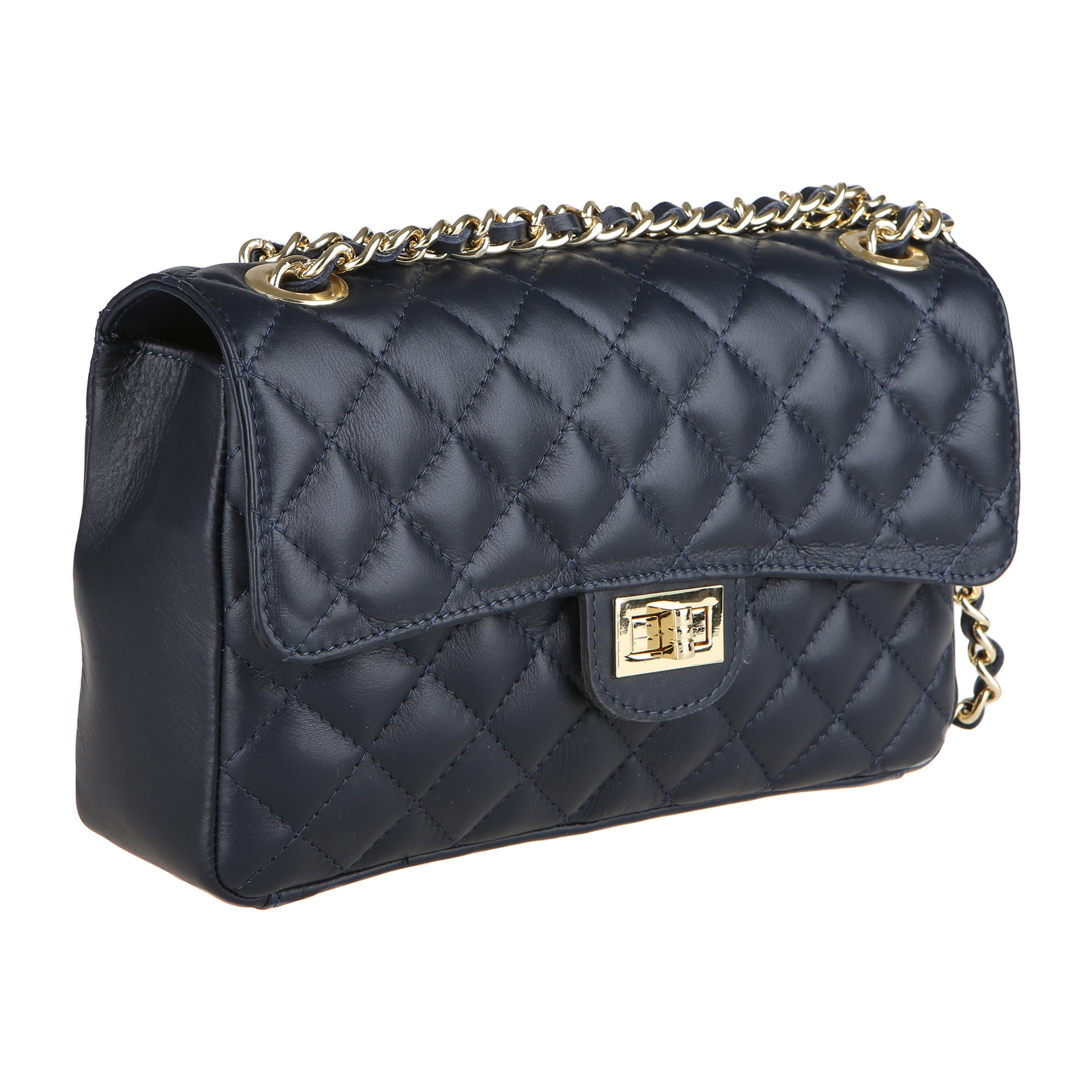 Chicca Borse Borsa a Spalla Blu